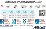 МОТО ГУМА ВЪНШНА 180/55-17 73W TL (R) SPORT FORCE+EV МИТАС-3